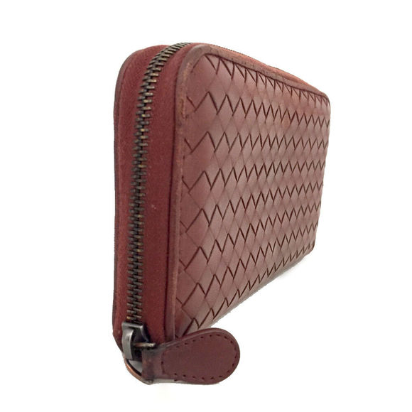 Bottega Veneta Intrecciato Lambskin Zip #74517B52 - Picture 3 of 8